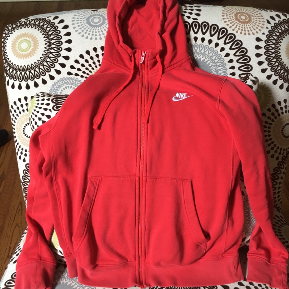 Nike red jacket